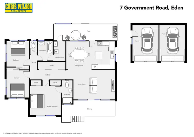 Floorplan of Homely house listing, 7 Government Rd, Eden NSW 2551