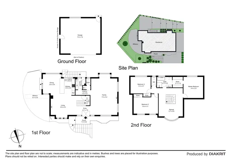 Floorplan of Homely house listing, 15A Weyburn Place, Avondale Heights VIC 3034