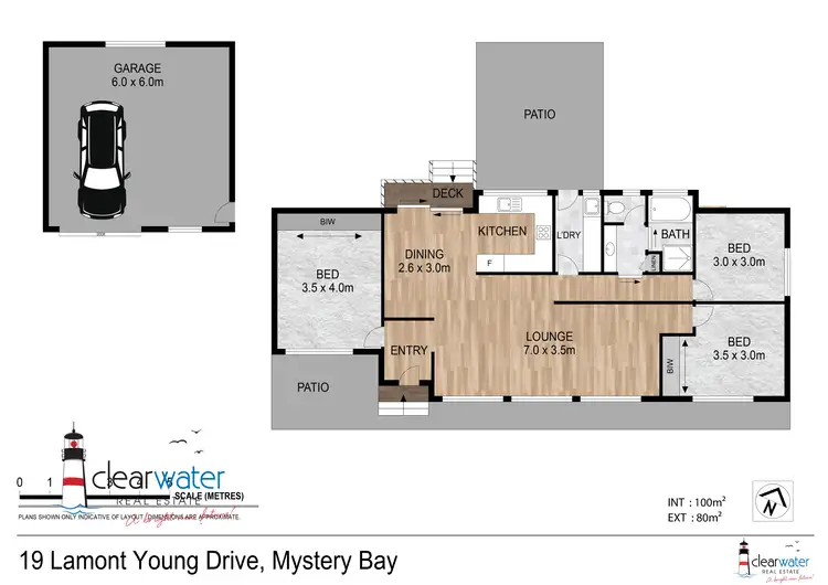 Floorplan of Homely house listing, 19 Lamont Young Dr, Mystery Bay NSW 2546
