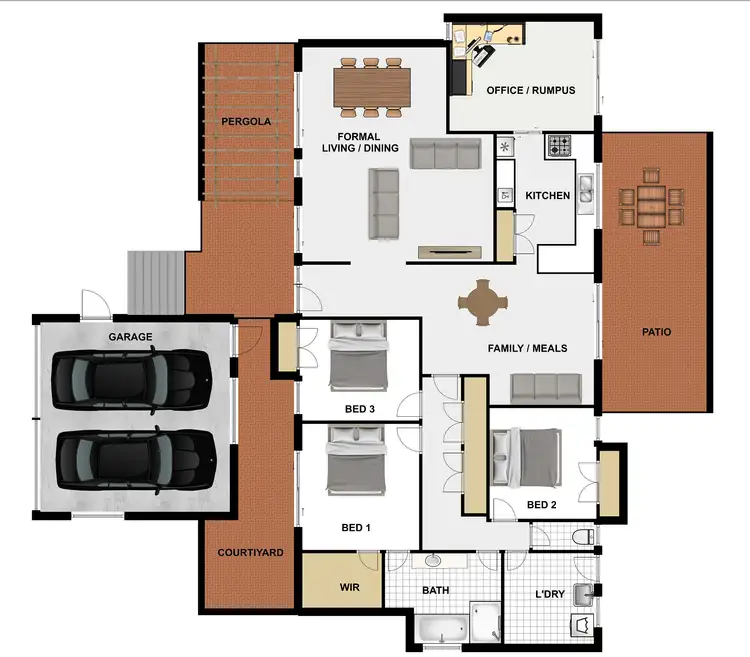 Floorplan of Homely house listing, 9 Dunleath St, Durack QLD 4077