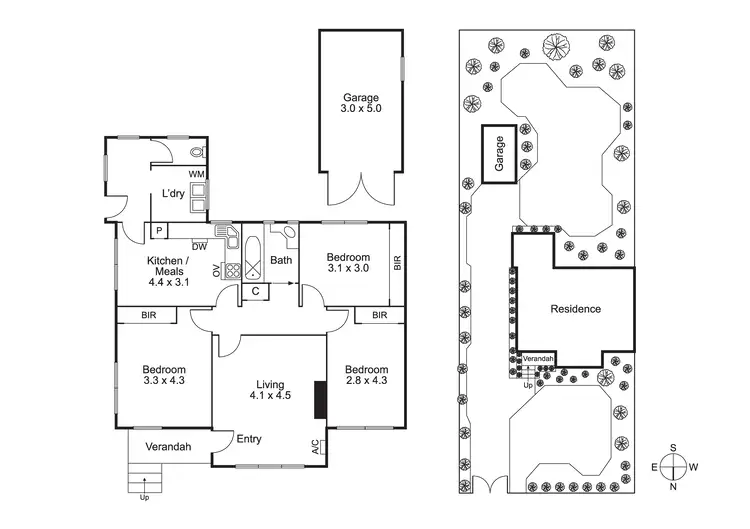 Floorplan of Homely house listing, 78 David St, Hampton VIC 3188