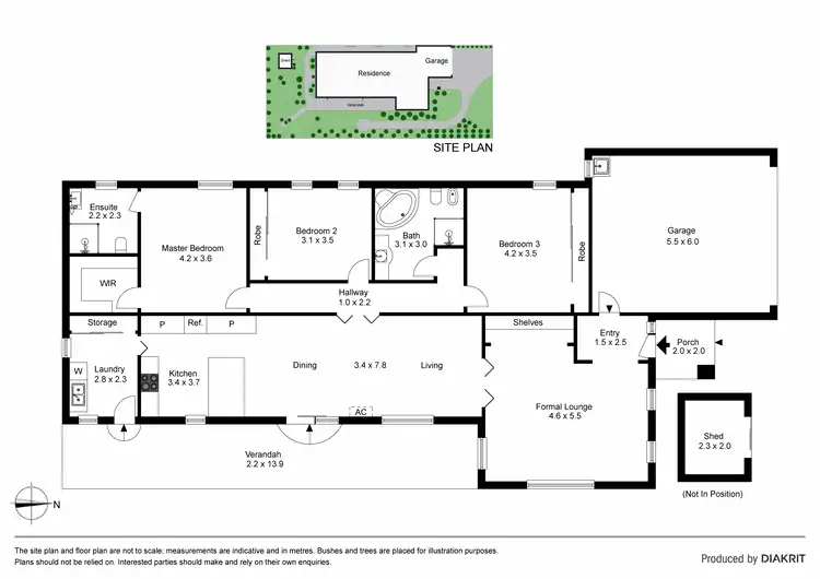 Floorplan of Homely house listing, 97 Hassett Crescent, Keilor East VIC 3033