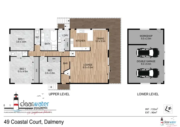 Floorplan of Homely house listing, 49 Coastal Ct, Dalmeny NSW 2546