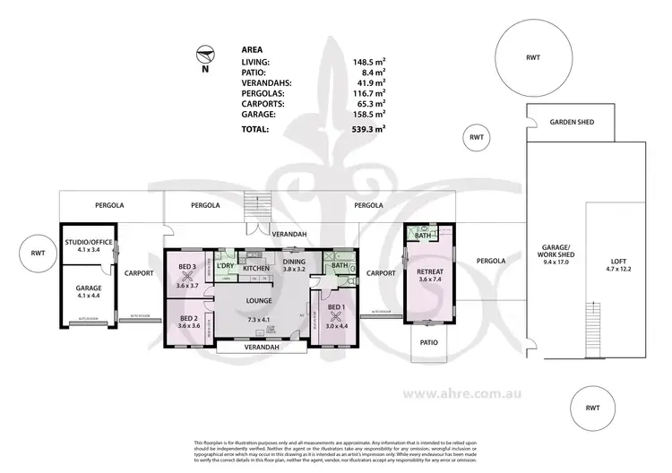 Floorplan of Homely house listing, 261 Wellington Rd, Mount Barker SA 5251