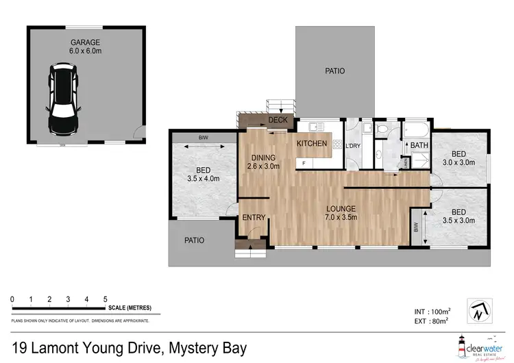 Floorplan of Homely house listing, 19 Lamont Young Dr, Mystery Bay NSW 2546