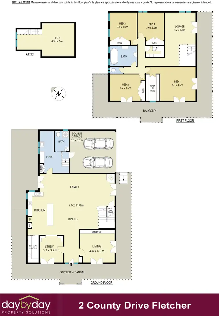 Floorplan of Homely house listing, 2 County Drive, Fletcher NSW 2287