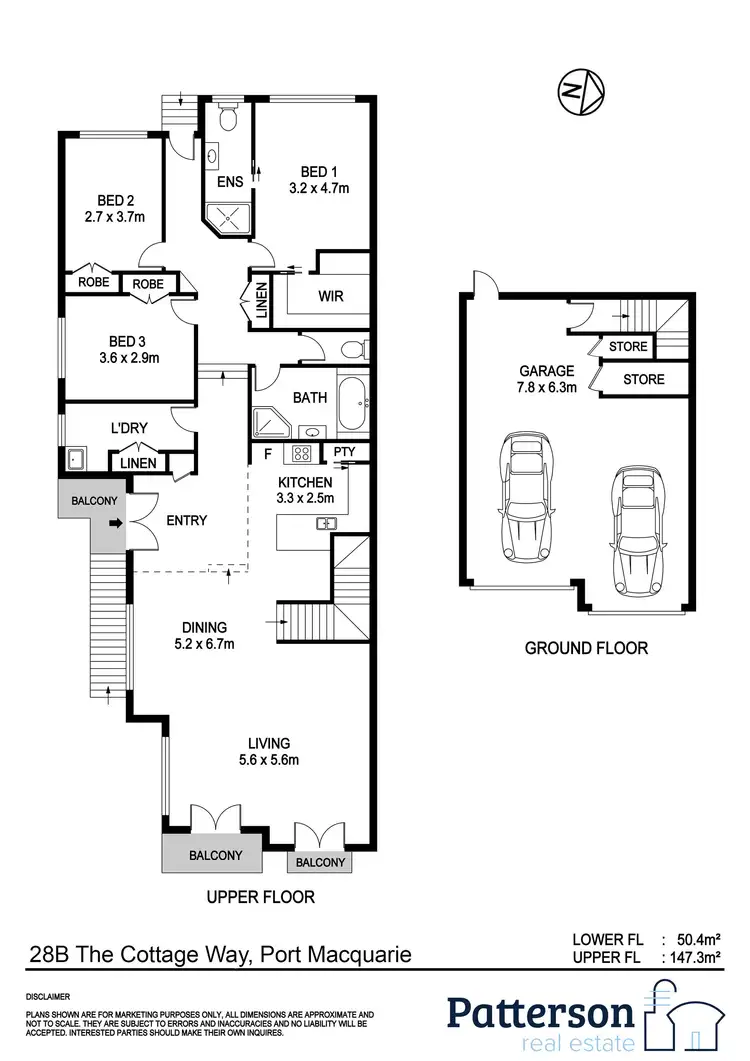 Floorplan of Homely house listing, 28b The Cottage, Port Macquarie NSW 2444