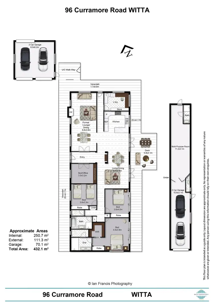 Floorplan of Homely house listing, 96 Curramore Rd, Witta QLD 4552