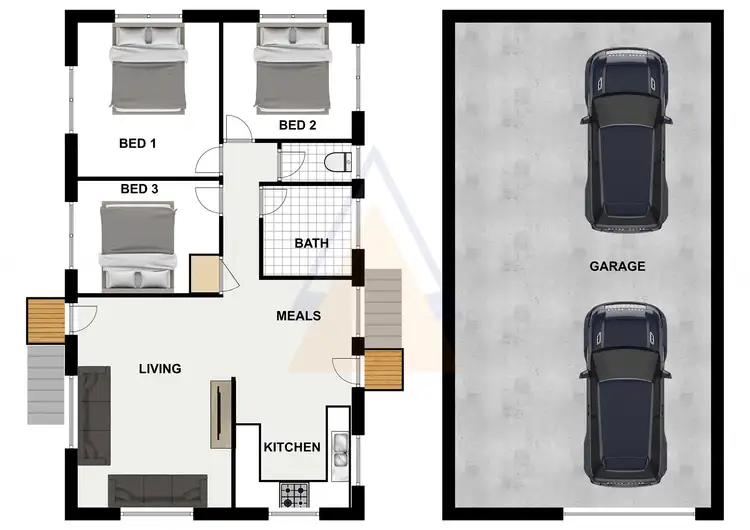 Floorplan of Homely house listing, 17 Hope St, Kingston QLD 4114