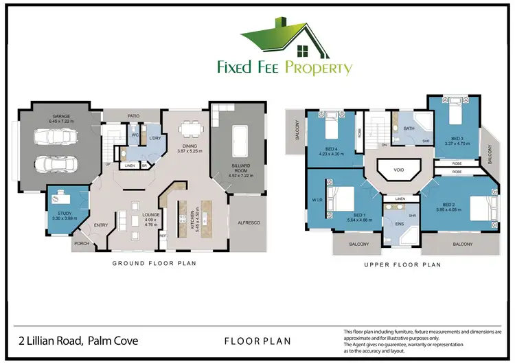 Floorplan of Homely house listing, 2 Lillian Rd, Palm Cove QLD 4879
