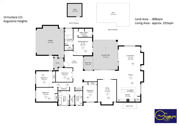 Floorplan of Homely house listing, 14 Eustace Cct, Augustine Heights QLD 4300