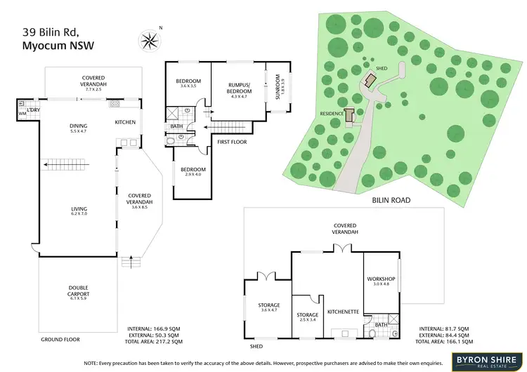Floorplan of Homely rural property listing, 39 Bilin Rd, Myocum NSW 2481
