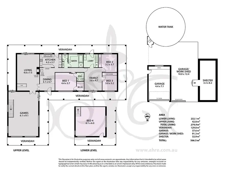 Floorplan of Homely rural property listing, 596 Tiers Rd, Lenswood SA 5240