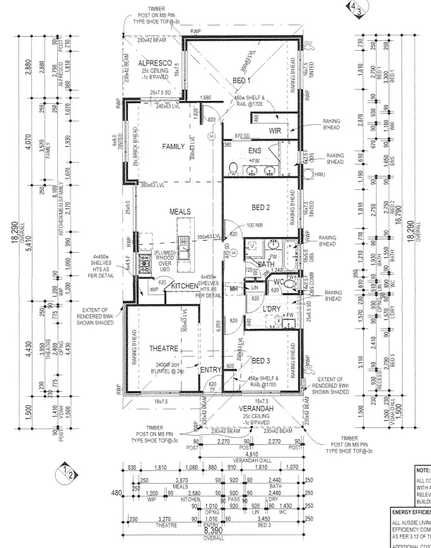 Floorplan of Homely house listing, 37 Padra Turn, Byford WA 6122