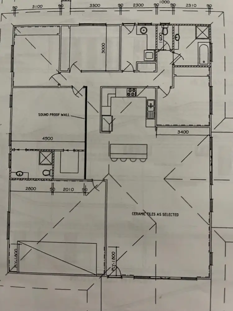 Floorplan of Homely house listing, 10 Oceanview Drive, Wongaling Beach QLD 4852