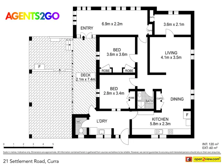Floorplan of Homely house listing, 21 Settlement Rd, Curra QLD 4570