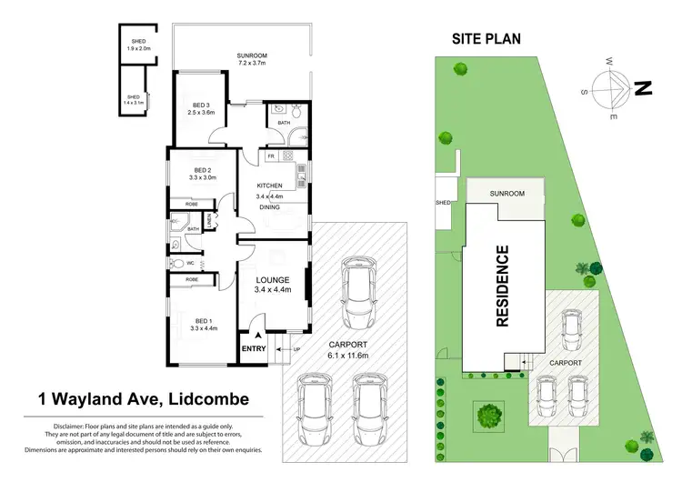 Floorplan of Homely house listing, 1 Wayland Ave, Lidcombe NSW 2141