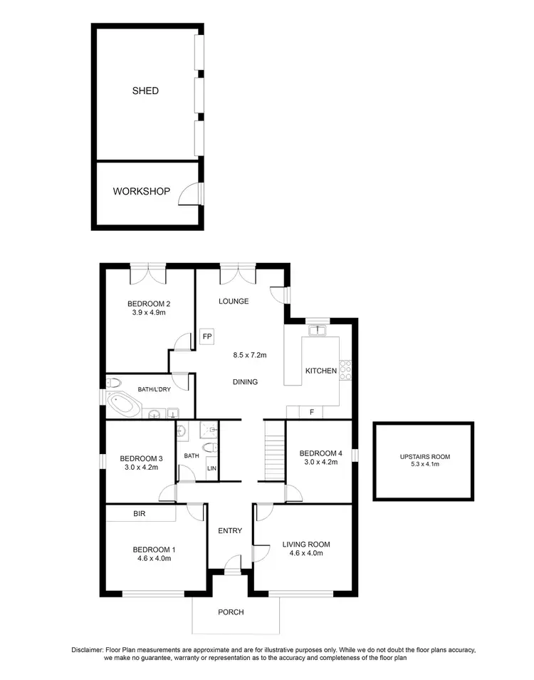Floorplan of Homely house listing, 61 Church St, Penola SA 5277