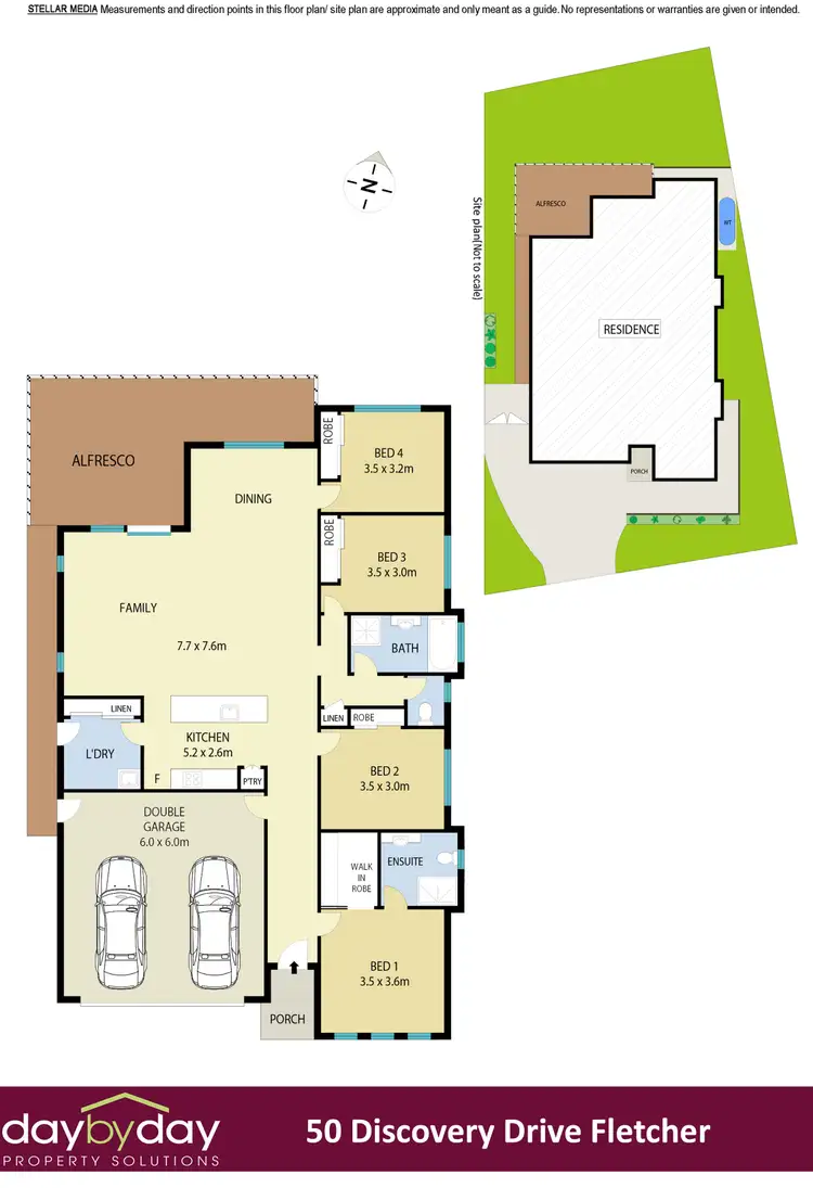 Floorplan of Homely house listing, 50 Discovery Dr, Fletcher NSW 2287