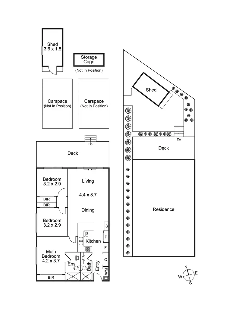 Floorplan of Homely apartment listing, 7/7 Cowra St, Brighton VIC 3186