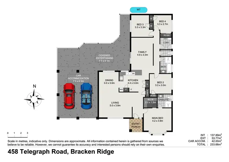 Floorplan of Homely house listing, 458 Telegraph Rd, Bracken Ridge QLD 4017