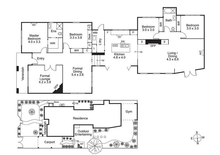 Floorplan of Homely house listing, 10 Hurlingham St, Brighton East VIC 3187
