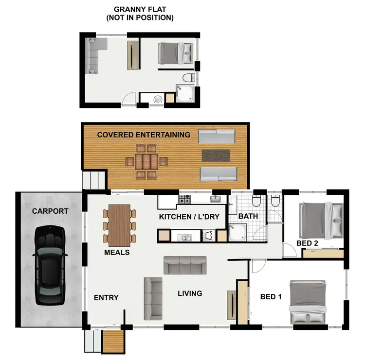 Floorplan of Homely house listing, 28 Nagel St, Gailes QLD 4300