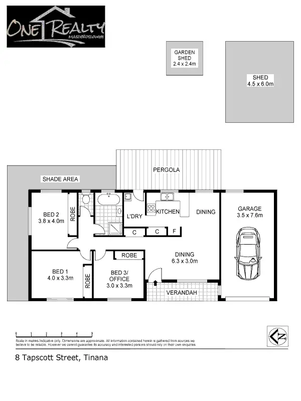 Floorplan of Homely house listing, 8 Tapscott St, Tinana QLD 4650