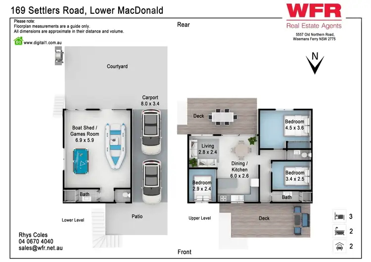 Floorplan of Homely house listing, 169 Settlers Rd, Lower Macdonald NSW 2775