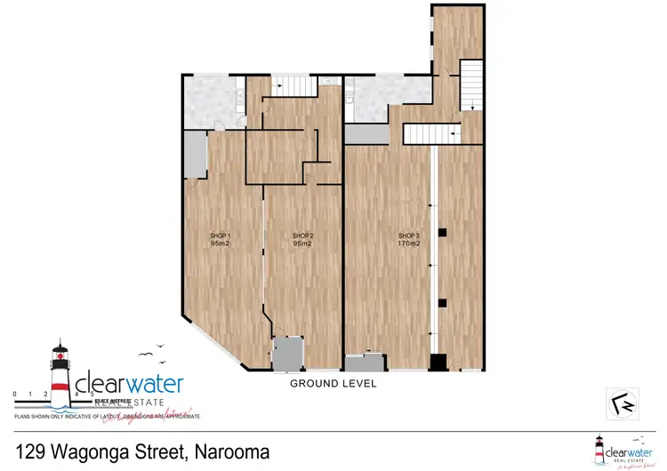 Floorplan of Homely apartment listing, 129 Wagonga St, Narooma NSW 2546