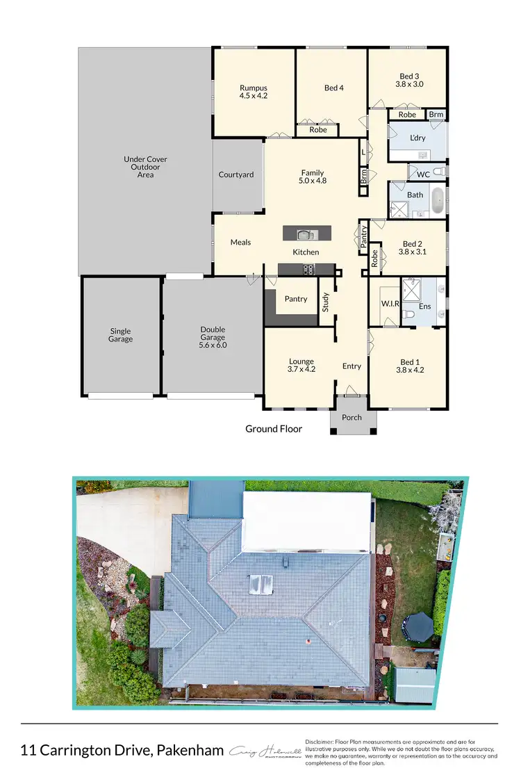 Floorplan of Homely house listing, 11 Carrington Dr, Pakenham VIC 3810