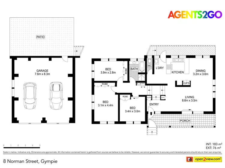 Floorplan of Homely house listing, 8 Norman St, Gympie QLD 4570