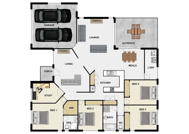 Floorplan of Homely house listing, 26 Summit Tce, Forest Lake QLD 4078