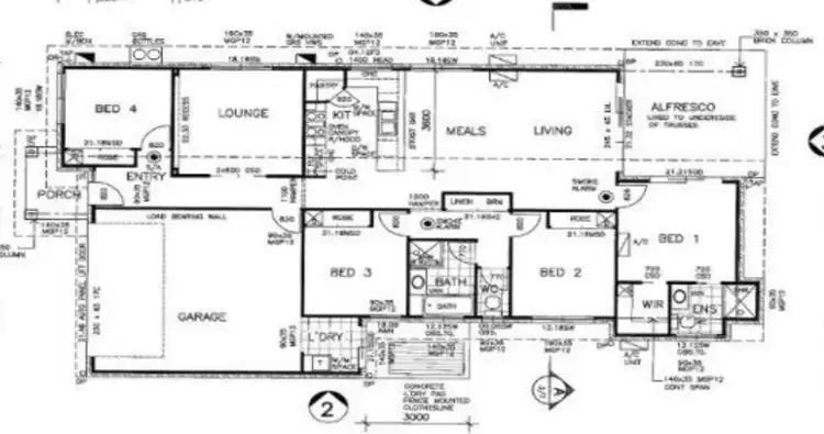 Floorplan of Homely house listing, 13 Calder Cres, Mountain Creek QLD 4557