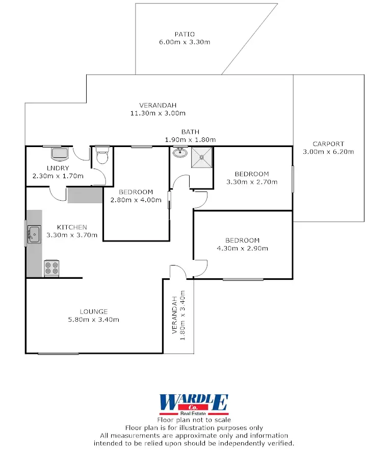 Floorplan of Homely house listing, 4 Gadd Ave, Crystal Brook SA 5523