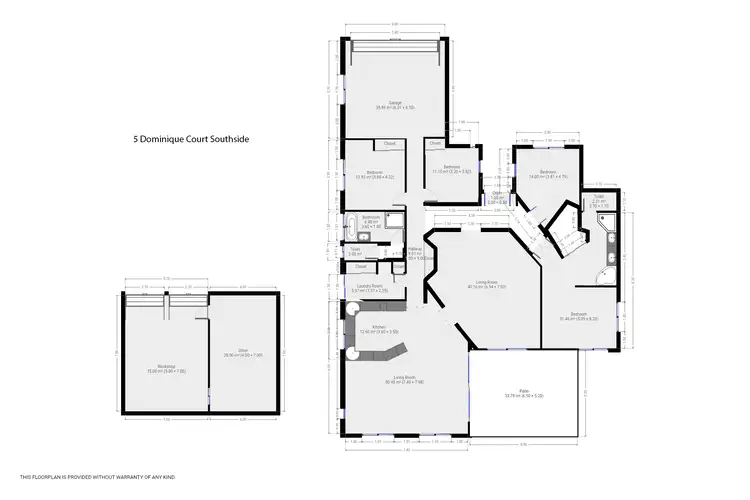 Floorplan of Homely house listing, 5 Dominique Ct, Southside QLD 4570