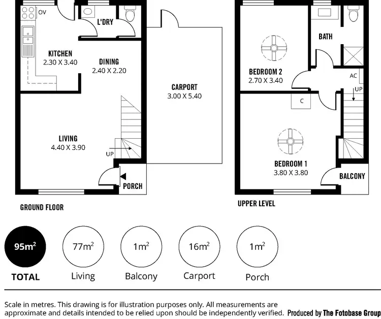 Floorplan of Homely unit listing, Unit 2/15 Tretter St, Morphett Vale SA 5162
