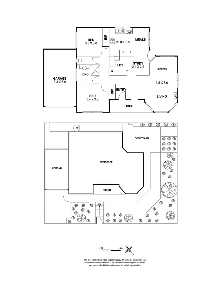 Floorplan of Homely house listing, 1A Storey Ave, Hampton VIC 3188