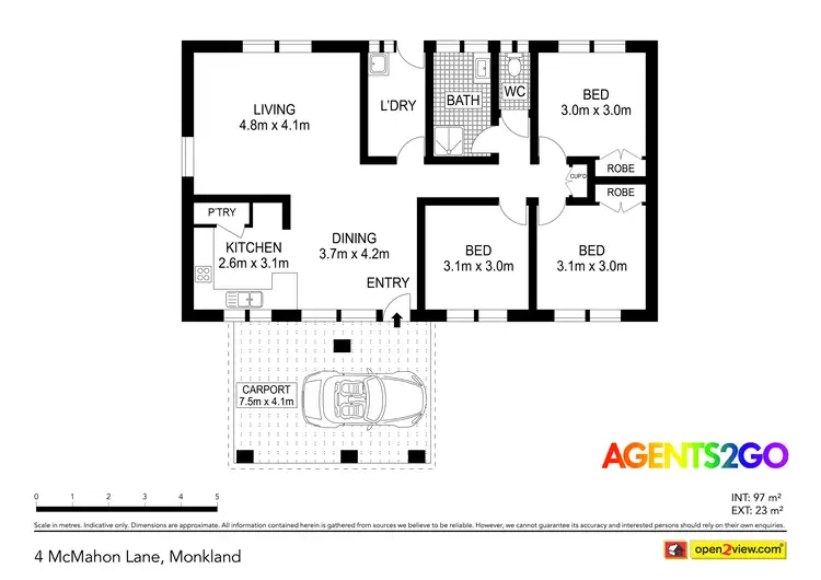 Floorplan of Homely house listing, 4 McMahon Lane, Monkland QLD 4570