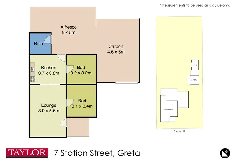 Floorplan of Homely house listing, 7 Station Street, Greta NSW 2334