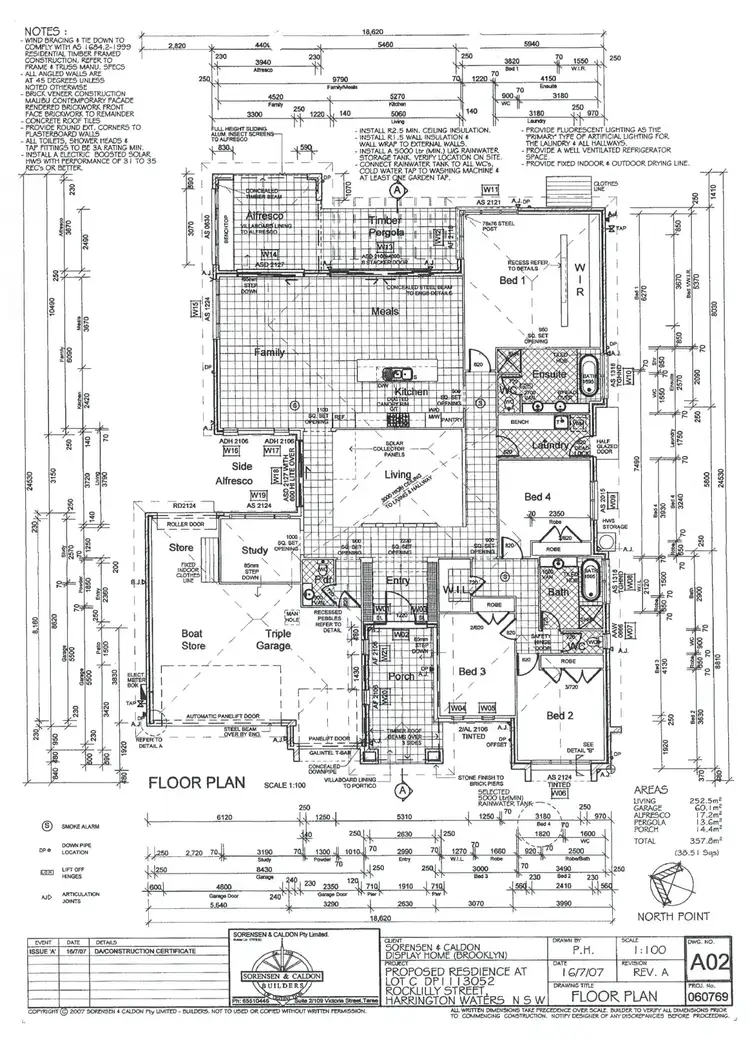 Floorplan of Homely house listing, 3 Rocklily St, Harrington NSW 2427