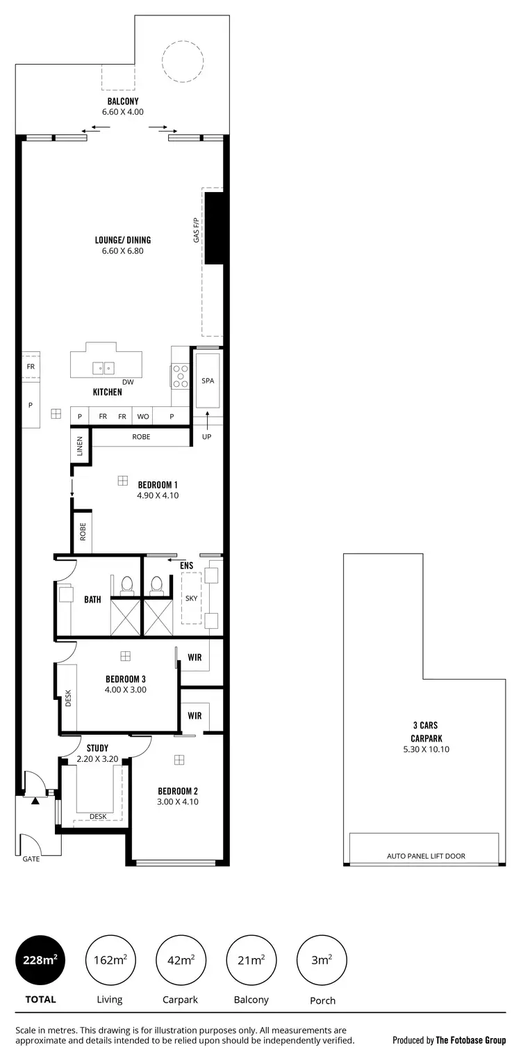 Floorplan of Homely apartment listing, Unit 312/344 Seaview Rd, Henley Beach SA 5022