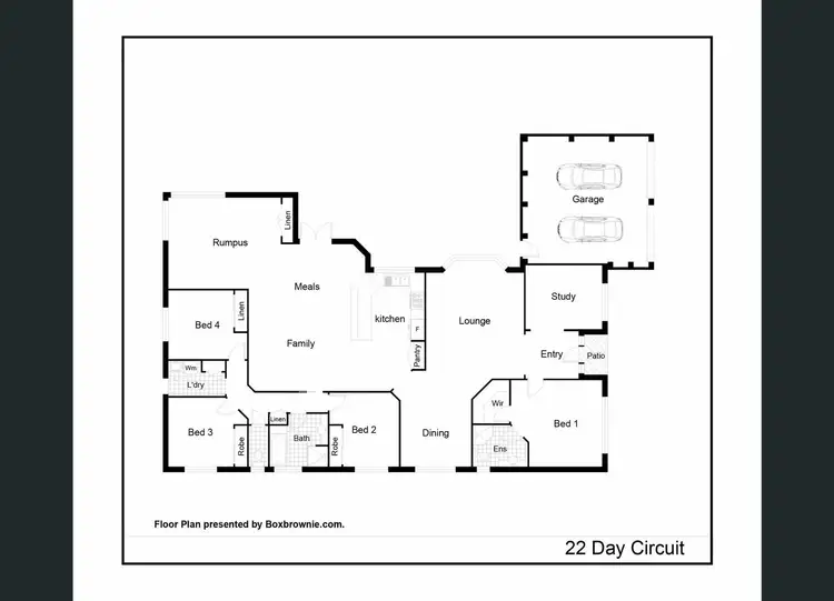 Floorplan of Homely house listing, 22 Day Cct, Bungendore NSW 2621