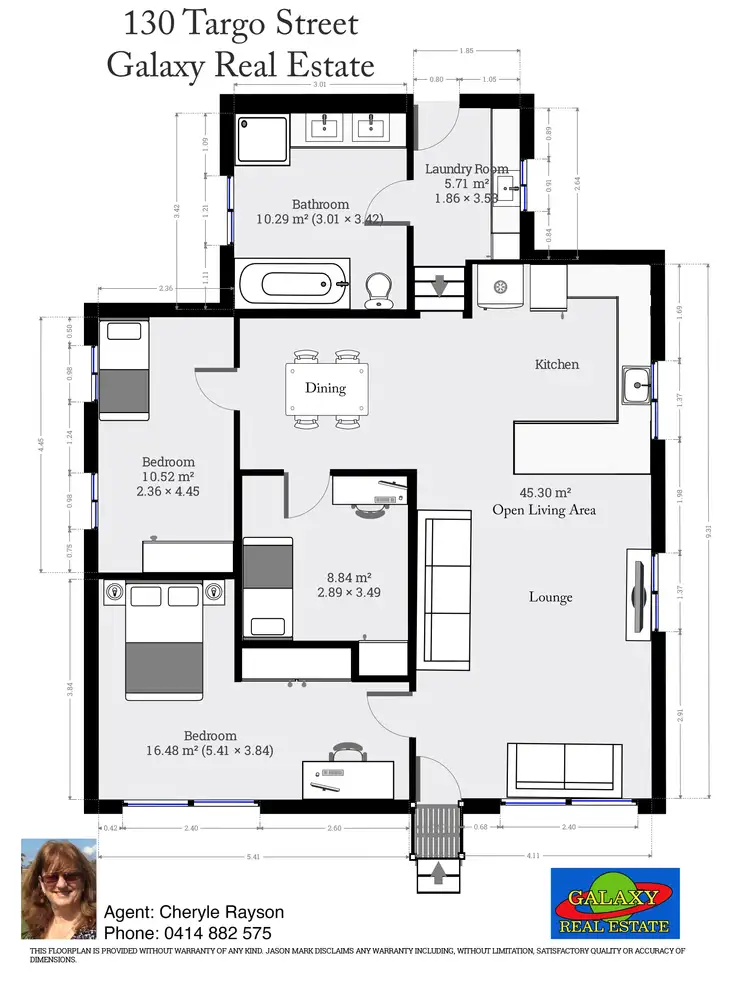 Floorplan of Homely house listing, 130 Targo St, Walkervale QLD 4670