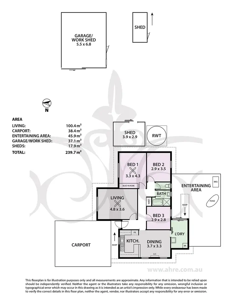 Floorplan of Homely house listing, 16 Mais Street, Nairne SA 5252