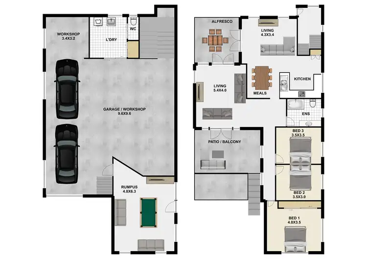 Floorplan of Homely house listing, 34 Hampton St, Durack QLD 4077