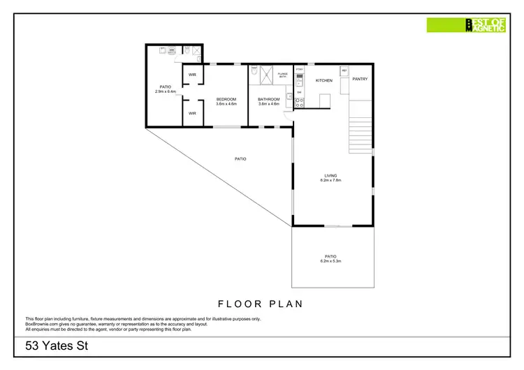 Floorplan of Homely house listing, 53 Yates St, Nelly Bay QLD 4819