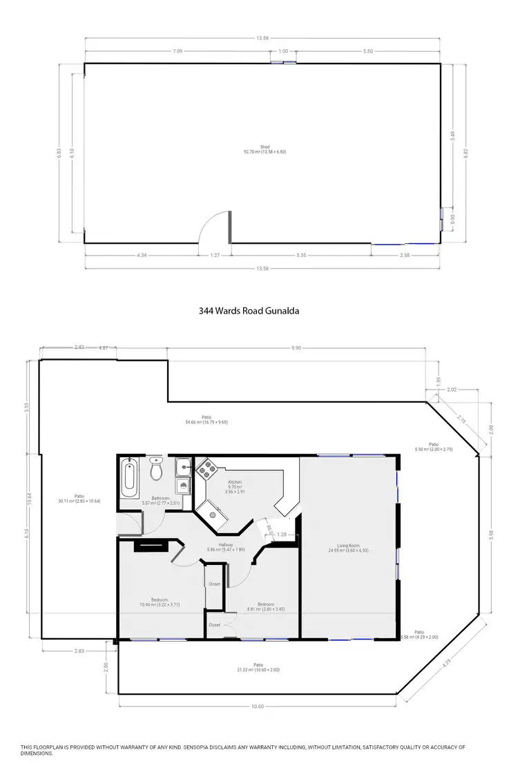 Floorplan of Homely house listing, 343 Wards Rd, Glenwood QLD 4570