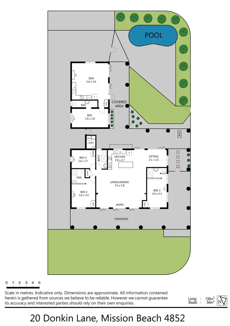 Floorplan of Homely house listing, 20 Donkin Lane, Mission Beach QLD 4852
