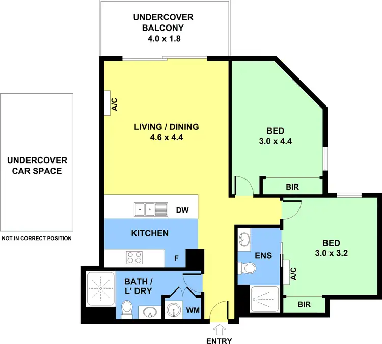 Floorplan of Homely apartment listing, Unit 109/87-89 Raleigh St, Essendon VIC 3040